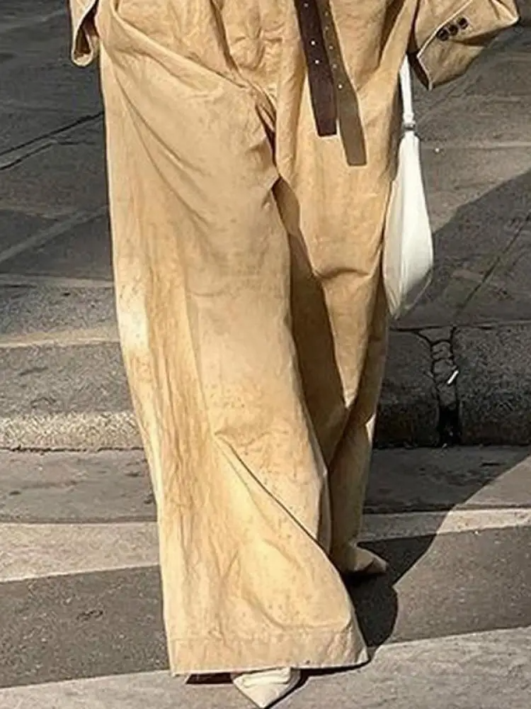 Yezzy - neue Damenmode Jumpsuits ohne Kragen und lange Ärmel