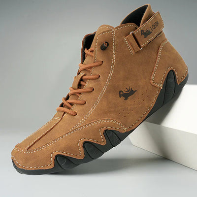 Tyler - ultra-bequeme, rutschfeste Barfußschuhe aus echtem Leder