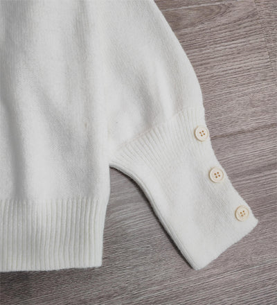 Kazuha - besonderer Rundhals-Pullover