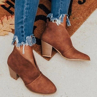 Stefina | Damen Trendige Stiefel | Absätze