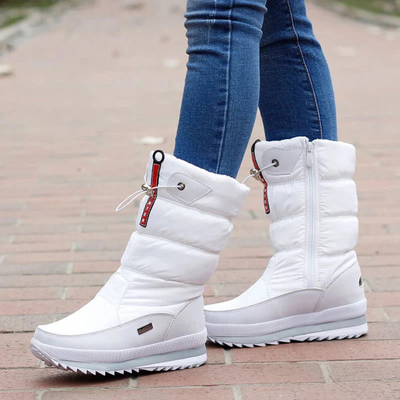 Lilymodenim | Damen Rutschfeste Winter Stiefel | Wasserdicht