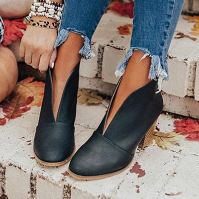 Stefina | Damen Trendige Stiefel | Absätze