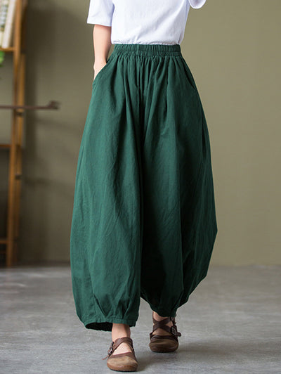 Vida - Boho-Leinenhose für bequemen Stil