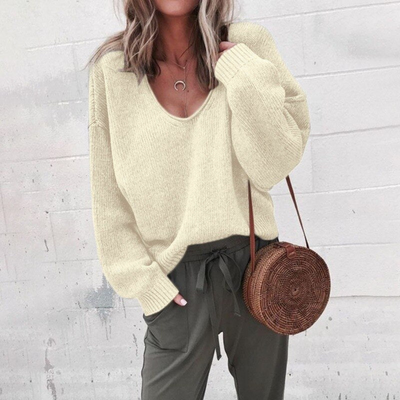 Emiliane | Damen Langarm Pullover | Übergröße