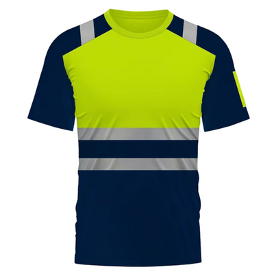 Katega | Herren hoher Sichtbarkeit Sicherheits T-Shirt | Arbeitskleidung