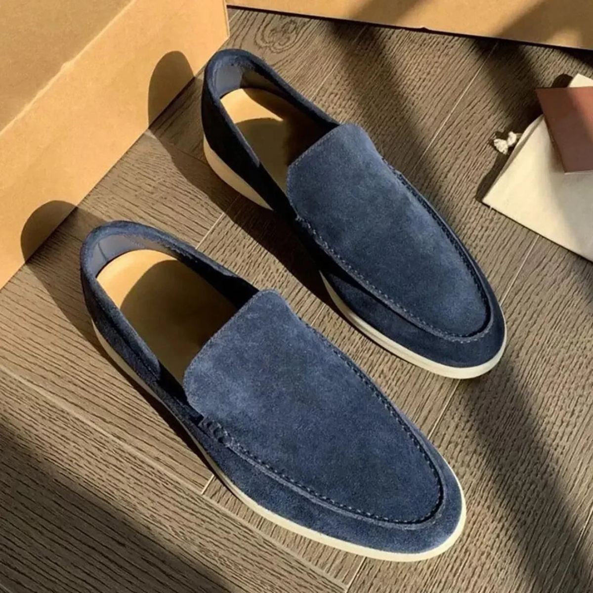 Wildleder Slip-On Loafer Casual Für Herren