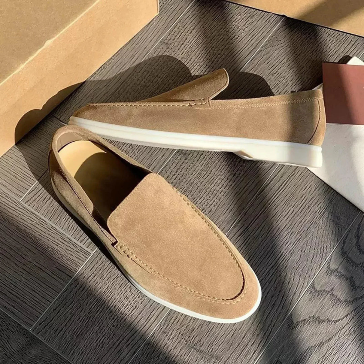 Wildleder Slip-On Loafer Casual Für Herren