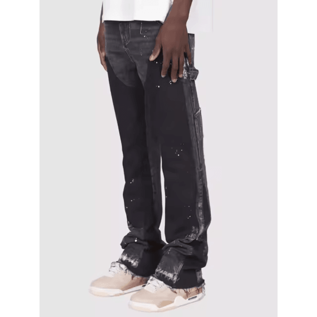 Tota | Herren Patchwork Ausgestellt Hose | Bequeme