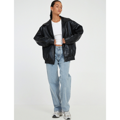 Seramim | Damen Winter Reißverschluss Jacke | Warme
