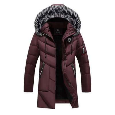 Samina | Damen Warme Winter Parka Jacke | Kapuze