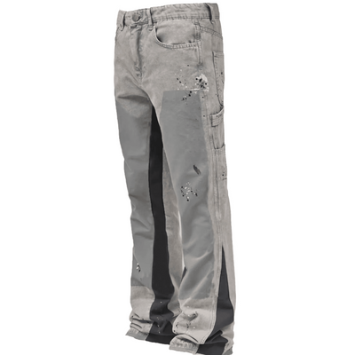 Tota | Herren Patchwork Ausgestellt Hose | Bequeme