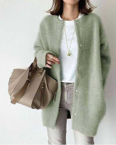 Fenna - weiche lange Strickjacke für einen bequemen Stil