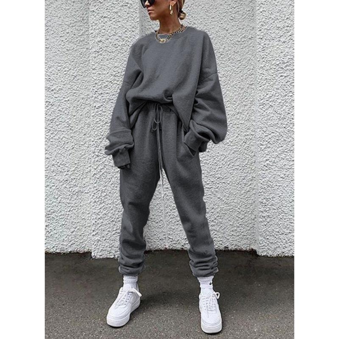 Purdia | Damen Elegante Zweiteiliges Satz | Warme