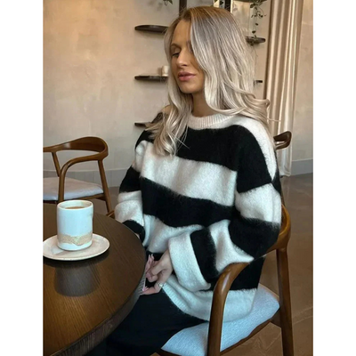 Romonamin | Damen Strick Pullover | Warme