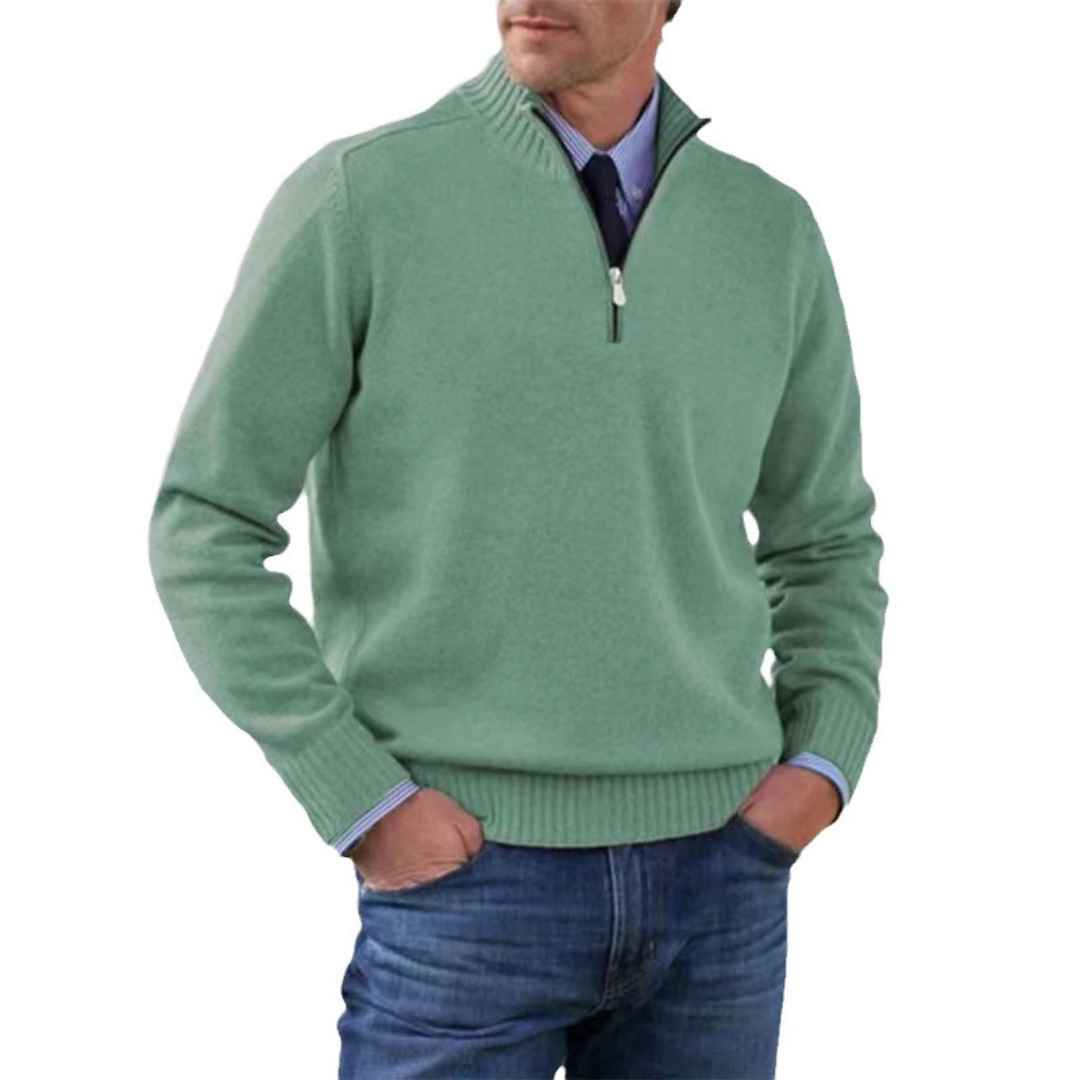Carloset | Herren Warme Langarm Pullover | Winter
