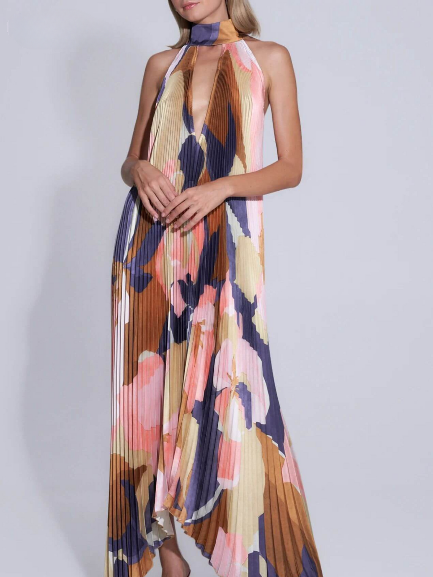 Janella - Maxikleid mit Neckholder