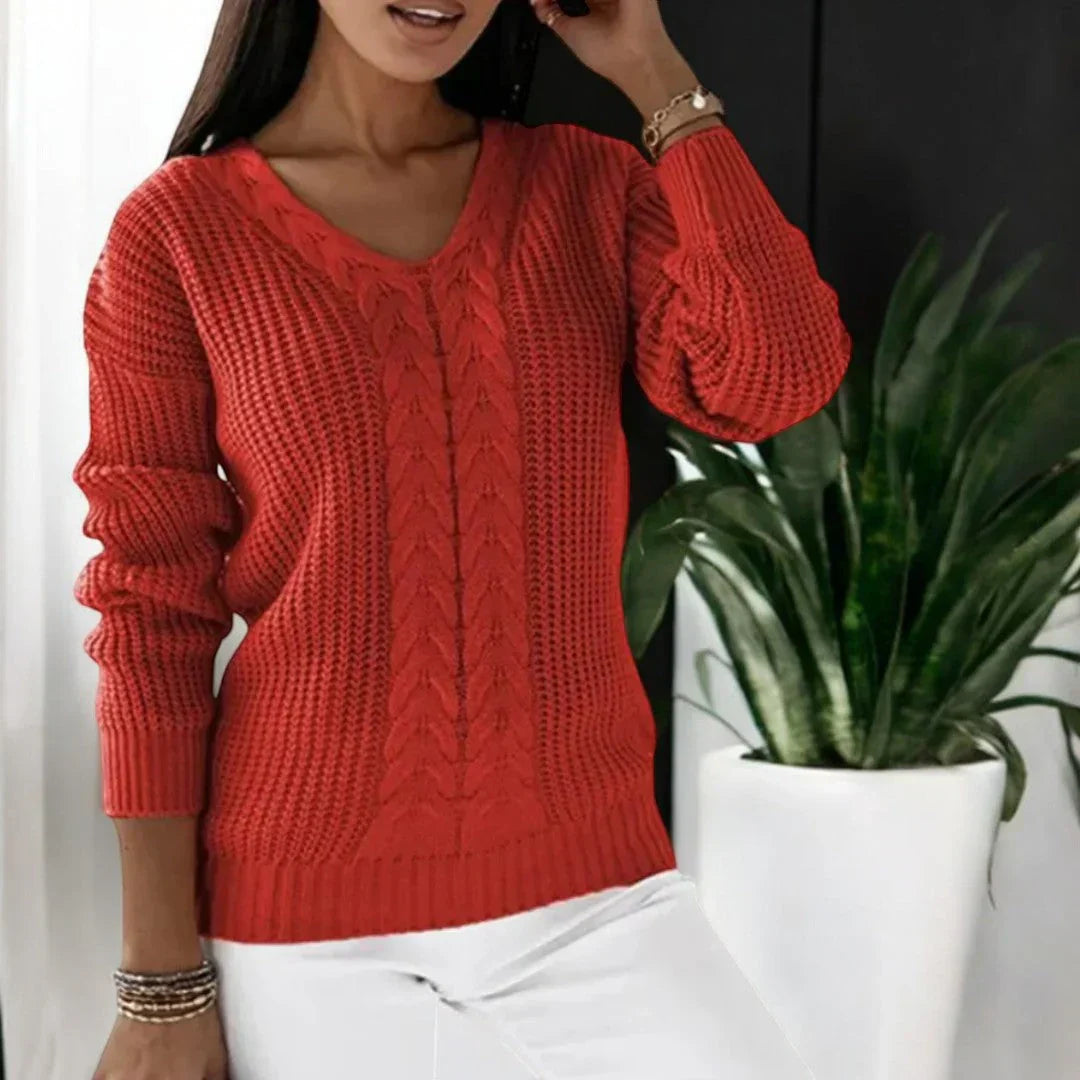 BELLA – DER STRICKPULLOVER, DER KOMFORT UND STIL MEISTERSCHAFTLICH VEREINT