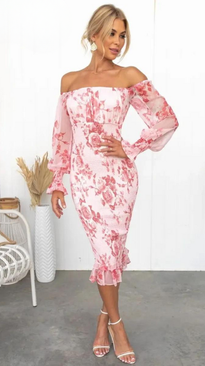 Averielle - ZEITLOSE ELEGANZ MIT DEM  MIDI-KLEID!
