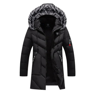 Samina | Damen Warme Winter Parka Jacke | Kapuze