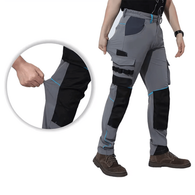 Danielan | Herren Arbeits Hohem Stretchanteil Hose | Mehrere Taschen