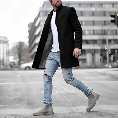 Aleso | Herren Winter Lange Mantel | Warme