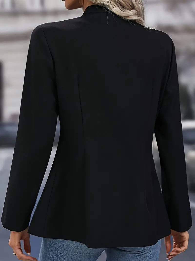 Marcie - Schlanke Freizeitjacke mit langen Ärmeln und doppelter Knopfreihe