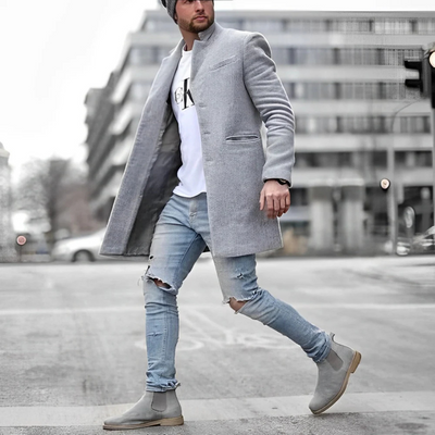 Aleso | Herren Winter Lange Mantel | Warme