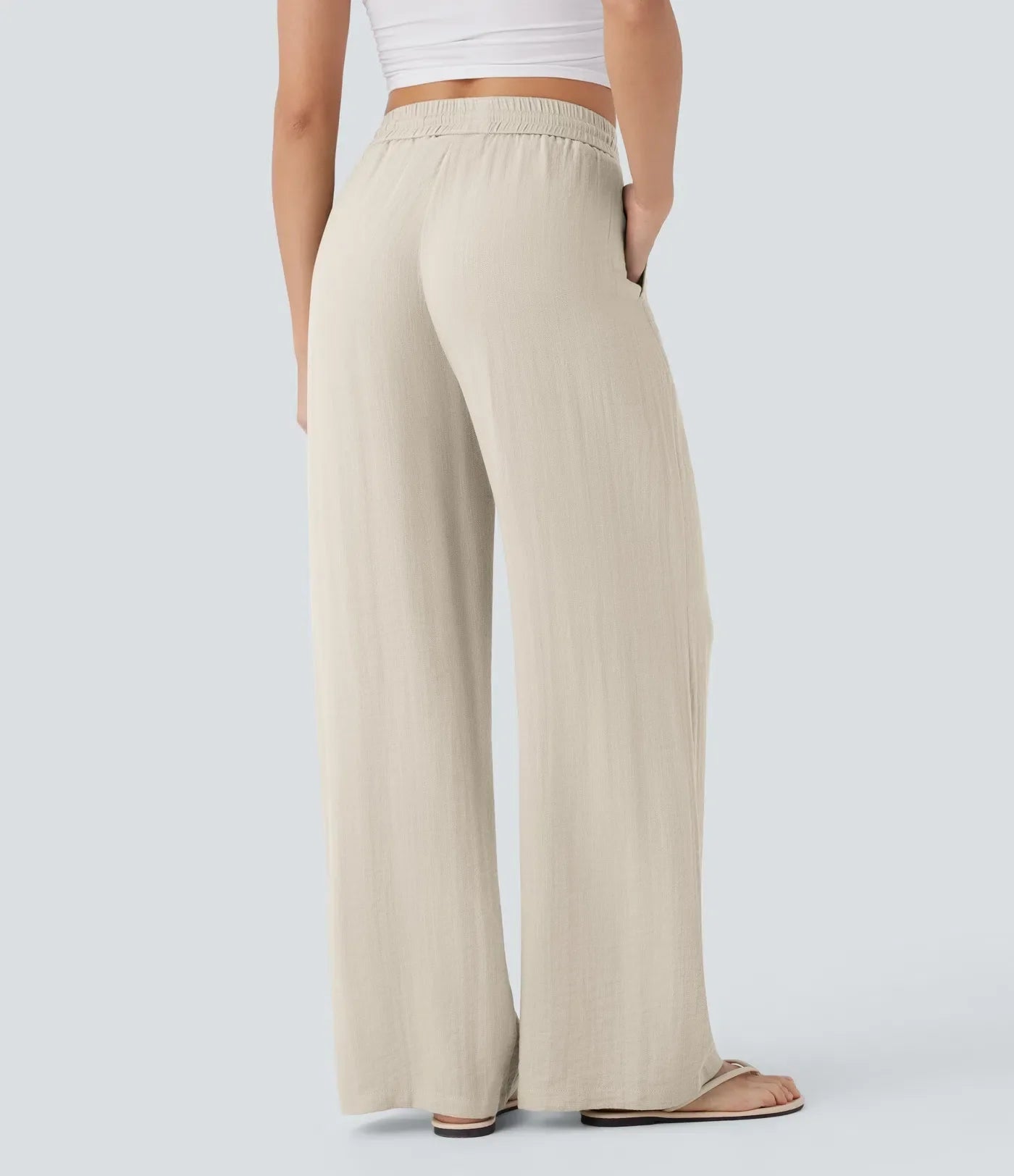 Zafeiria - Elegante Leinenhosen