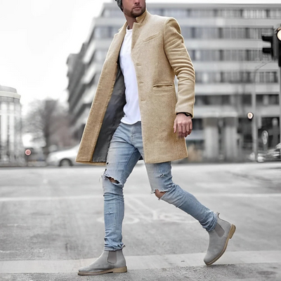 Aleso | Herren Winter Lange Mantel | Warme