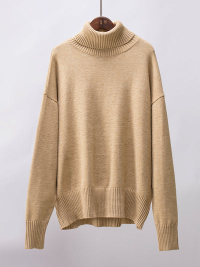 Langarm-Rollkragenpullover