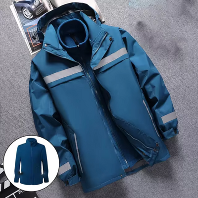 Rafilo | Herren Reflektierende Wasserdichte Jacke | Arbeitskleidung