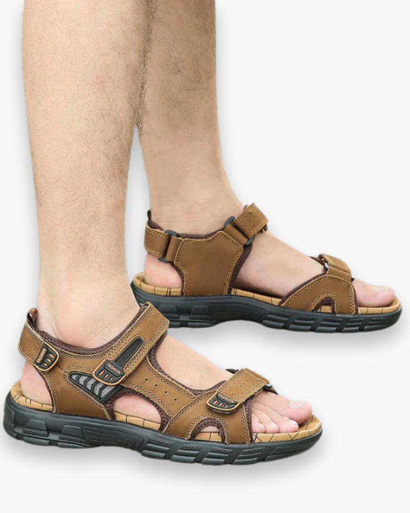 Bequeme Herren Sandalen | Ergonomisches Fußbett