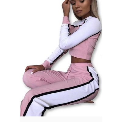 Elosena | Damen Stilvoll Jogging Satz | Bequeme