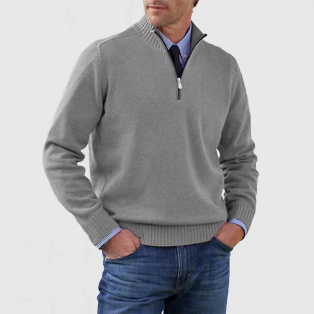 Carloset | Herren Warme Langarm Pullover | Winter