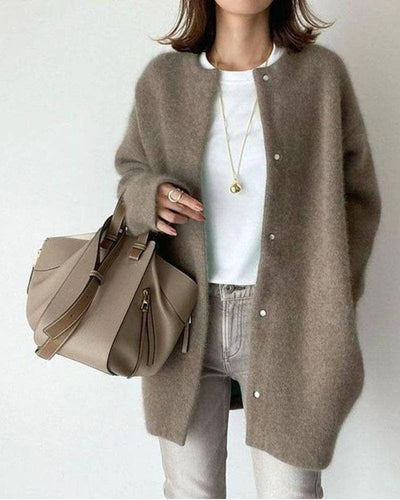 Fenna - weiche lange Strickjacke für einen bequemen Stil