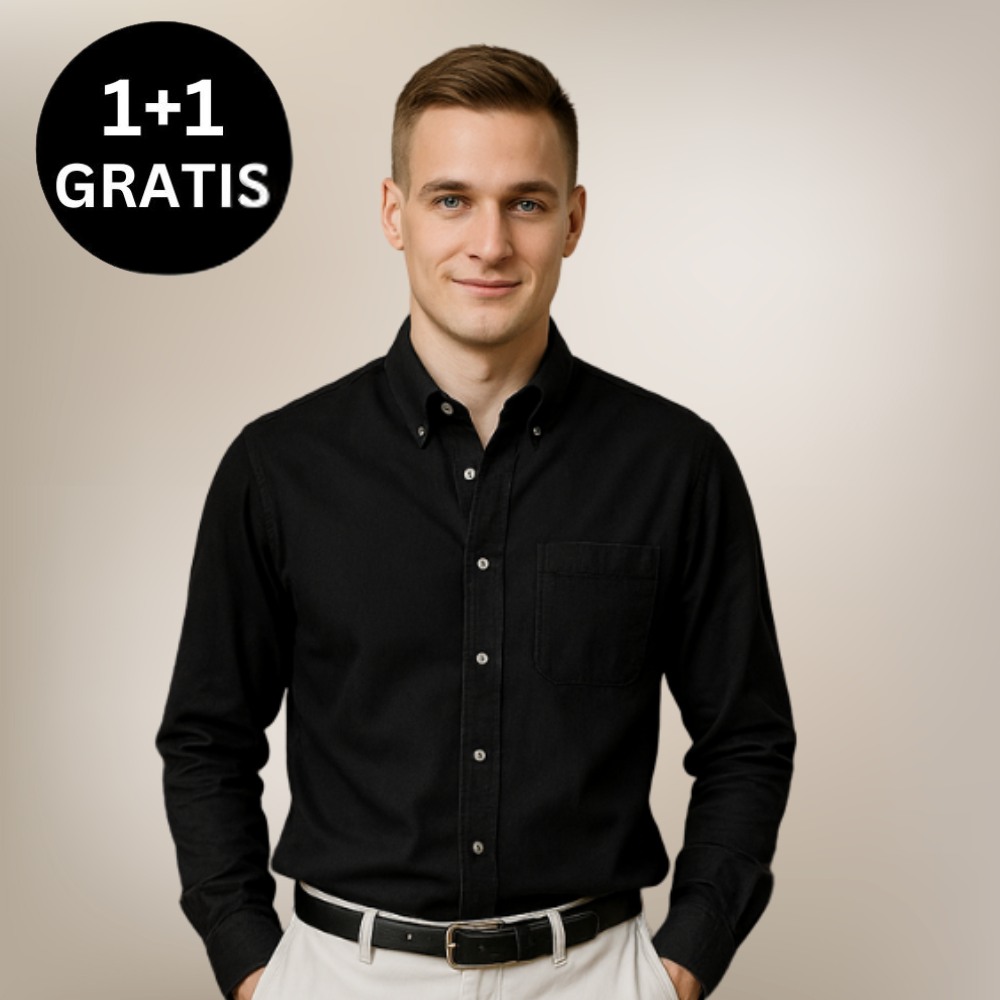 ALVAR – DAS LANGARML-HEMD FÜR MÄNNER MIT KLARHEIT UND STIL
