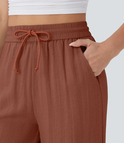 Zafeiria - Elegante Leinenhosen