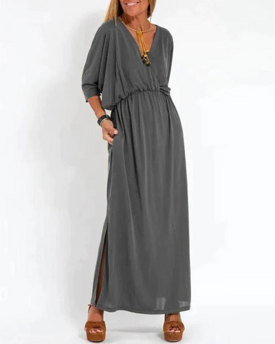 Vintage Langes Kleid für Damen