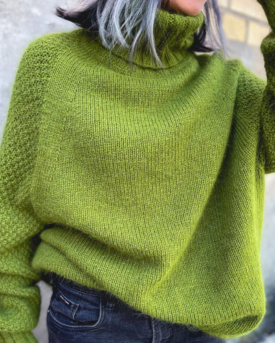 Leila - warmer Rollkragenpullover aus Strick für den Alltag