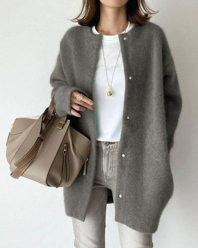 Fenna - weiche lange Strickjacke für einen bequemen Stil