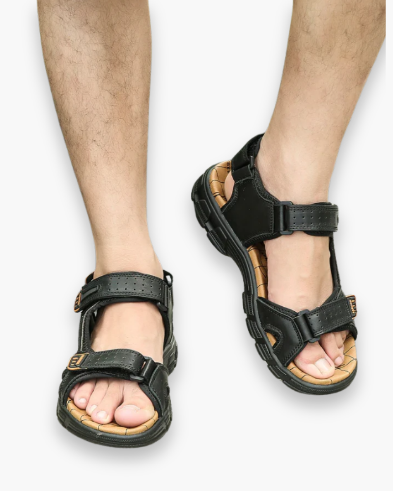 Bequeme Herren Sandalen | Ergonomisches Fußbett