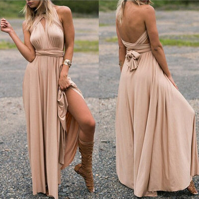Wickelkleid mit verstellbarem Oberteil & vielseitiger Trageweise – Noelia