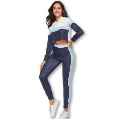 Elodiene | Damen Zweiteiliger Jogging Satz | Langarm