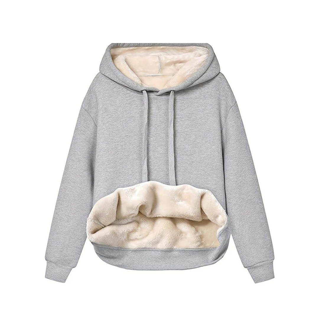 Larania | Damen Bequeme Winter Kapuzenpulli | Warme