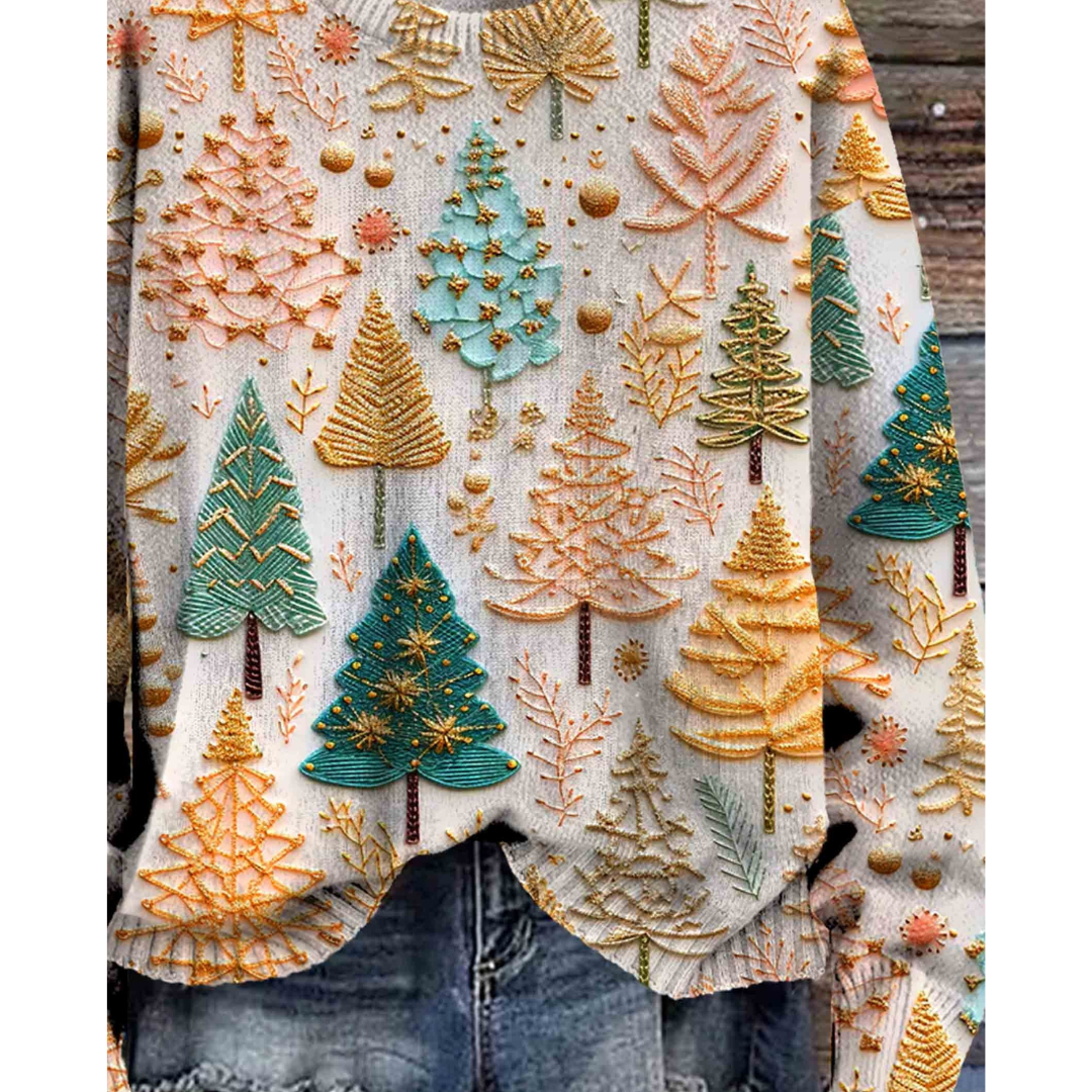 Jenniferim | Damen Weihnachten Pullover | Warme