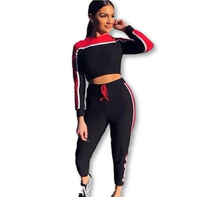 Elosena | Damen Stilvoll Jogging Satz | Bequeme