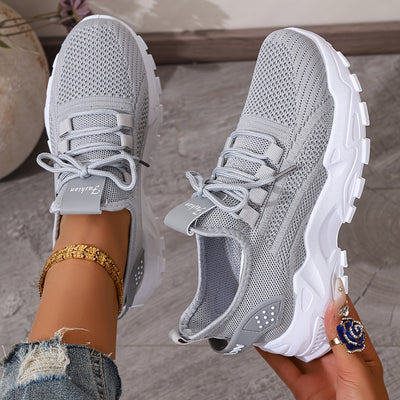Bequeme Atmungsaktive Knit Sneakers für Damen