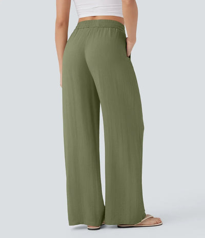 Zafeiria - Elegante Leinenhosen