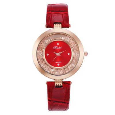 Bella - Wildlederuhr Damen