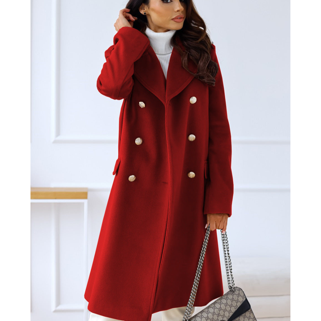 Raksanda | Damen Warme Winter Mantel | Lange